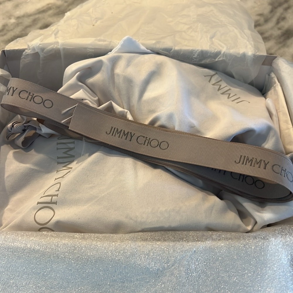 NIB Jimmy CHOO Wedge 39.5 (fits like 8.5) - Picture 7 of 8